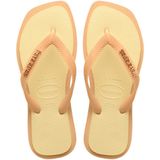 Havaianas Kadın Hav.top Square Fusion sandalet, Altın renkli, 39/40 EU