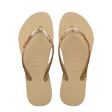 Havaianas Kadın İnce Parıltılı Flourish Parmak Arası Terlik