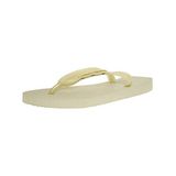 Havaianas Kadın logolu metalik parmak arası terlik, Beyaz, 41/42 EU