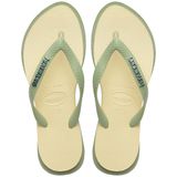 Havaianas Kadın Plaj Krem Yeşil Terlik 37-38, 37-38, 5003364937, Krem - Yeşil
