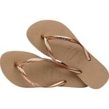 Havaianas Kadın Slim Logo Metalik Rose Gold Parmak Arası Terlik