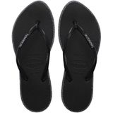 Havaianas Kadın Slim Point Glitter Terlik, 35-36, 4150157, Black/Black