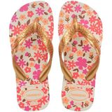 Havaianas Kıds Flores Kız Çocuk Parmak Arası Terlik 4000052, Altın, 27-28