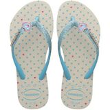 Havaianas Kıds Slım Glıtter Iı Simli Kız Çocuk Parmak Arası Terlik 4146976, Bej, 27-28