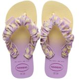 Havaianas Kız Çocuk Plaj Terliği Kids Fluffy, 29-30, 5003364147, Sarı - Lila