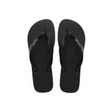 Havaianas Rubber Logo Filete Black Erkek Terlik, Siyah, 41/42 EU, numeric_41, numeric_42
