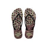 Havaianas Slim Animals Mix Black Kadın Terlik