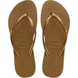 Havaianas Slim Bronze Kadın Terlik 41-42 - Bakır - Bronz