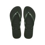 Havaianas Slim Crystal Swarovski II 4145651-0458 Zeytin Yeşili Kadın Terlik