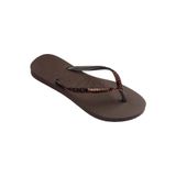 Havaianas Slim Glitter II FC Kadın Terlik - Koyu Kahve