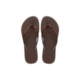 Havaianas Slim Glitter Kahverengi Kadın Terlik