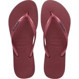 Havaianas Slım Logo Metallıc Parmak Arası Terlik 4119875 - Mürdüm