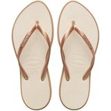 Havaianas Slim Point Beige Terlik, 41/42 EU, numeric_41, numeric_42