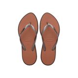 Havaianas Slim Point Dark Brown Kadın Terlik, Koyu kahverengi, 35/36 EU, numeric_35, numeric_36