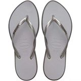 Havaianas Slim Point Steel Grey Kadın Terlik, Gümüş, 37/38 EU, numeric_37, numeric_38