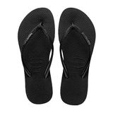 Havaianas Slim Sparkle II Kadın Parmak Arası Terlik, Siyah / beyaz, 41/42 EU