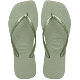 Havaianas Slim Square Terlik, 37-38, 4148301, Dark Brown, Kadın