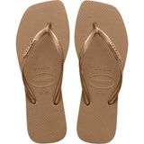 Havaianas Square Rose Gold Parmak Arası Terlik - Altın Pembe