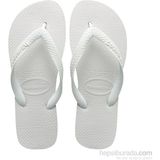 Havaianas Top Kadın Terlik Beyaz Renk Günlük Kullanım İçin Konforlu Esnek Kauçuk