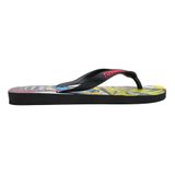 Havaianas Top Marvel Classics 4147012-2563 Kadın Terlik Black Black Red