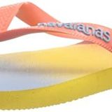 Havaianas - Top Moda, kadınlar için rahat, sağlam ve hafif banyo terliği, yazlık renk tasarımı, altın sarı, 39/40 EU