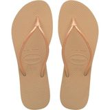 Havaianas Tubular Bej Kadın Terlik 37-38 - Altın