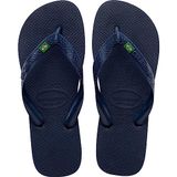 Havaianas Üniseks Brezilya Parmak arası terlik,Deniz mavisi.,39/40 EU,Normal kalıplıdır.,Parmak Arası Terlik,n.a