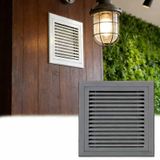 Havalandırma Kapağı, 45,7 x 66 cm Alüminyum Hava Izgarası - Banyo, Yatak Odası, Mutfak ve Garaj için Gri Havalandırma Kapağı - Optimum Hava Akışı ve Havalandırma Verimliliği için Soğuk Hava Kaydı