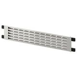 Havalandırmalı süpürgelik, paslanmaz çelik, 60 cm
