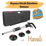 Havalı Boyasız Kaporta Göçük Düzeltme Vantuz 1/4 3 Çeşit Hava Çektirme Pnömatik Vakum 75-100-125 mm