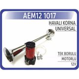 Havalı Korna Tek Borulu Motorlu 12V