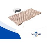 Havalı Yatak Baklava Tipi Yüksek Kalite Fda Onaylı Havalı Yatak - Açık Gri - 100 x 190 cm