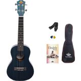 HAVANA HK-134BL MAUN CONCERT UKULELE MAVİ SET(KILIF-ASKI-METHOD-PENA HEDİYELİ)