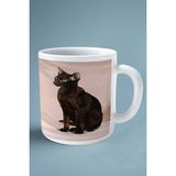 Havana Kedi Isimli Kişiye Özel Baskılı Kupa Bardak Model 6