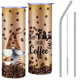 Havawish Gnome Kahve Bardağı 590 ml Parlak Kahverengi Kahve Cüce Bardak Kapaklı ve Hasır Kahve Severler Hediye Yalıtımlı Seyahat Kahve Kupaları Cüceler için Doğum Günü Hediyeleri