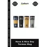 Have A Nice Day Termos Mug Pratik Kap Arkadaşa Hediye Sporcu Matarası