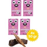Havhav Doğal Köpek Ödül Maması 4 Adet Katkısız Köpek Ödül Maması Seti Kurutulmuş Et Sığır Çubuk Çerez 4X50 gr