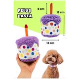 Havhav Köpek Parti Kutusu 3'lü Set | Parti Şapkası, Peluş Pasta, Peluş Hediye Kutusu