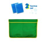 Havhav Köpek Serinletici Minder Yeşil Termo Mat 60x40 Cm - 2 Jel Dahil Yazlık Soğutucu Köpek Yatağı