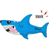 Havhav Sahil Havhavları Temalı Köpek Oyuncağı Vikvik Sesi Çıkaran Peluş Köpek Balığı, Köpek Uyku Arkadaşı