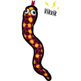 Havhav Sesli Peluş Yılan Köpek Oyuncağı Vikvik Sesli 11X57 Cm Büyük Irk Köpek Oyuncakları