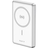 Havit 10000MAH Magsafe Manyetik Kablosuz Powerbank Ultra Ince 20W, Iphone Uyumlu - Gri