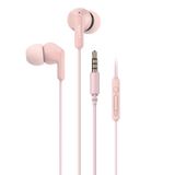 Havit E335P Kulak Içi Kablolu Kulaklık - Mikrofonlu, 3.5mm Jack, 1.2m Kablo - Pembe