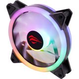 Havit F2089 Rgb Soğutucu Kasa Fanı – 120MM, Molex 4 Pin, 1200RPM, Sessiz ve Parlak LED - Siyah