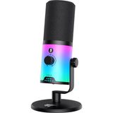 Havit Gamenote GK73 Rgb Dinamik Oyuncu Mikrofonu - Type-C Xlr 3.5mm Yayıncı Kayıt Mikrofonu (24 Bit / 192 Khz) - Siyah