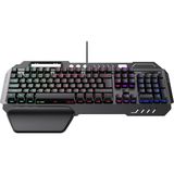 Havit Gamenote KB838L Rainbow Aydınlatma Metal Oyuncu Klavyesi - Siyah