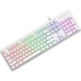 Havit Gamenote KB870L Beyaz RGB Blue Switch Mekanik Oyuncu Klavyesi