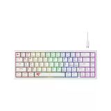 Havit Gamenote Kb874l Beyaz Rgb %60 Tkl Red Switch Kablolu Mekanik Oyuncu Klavyesi