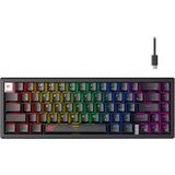 Havit Gamenote KB874L Mekanik Red Switch Gaming %60 Klavye - Red Switch - Siyah