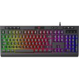 Havit Gamenote KB883L Rainbow Aydınlatmalı Gaming Klavye - 19 Tuş Roll-Over, USB Kablolu, Türkçe Q - Siyah